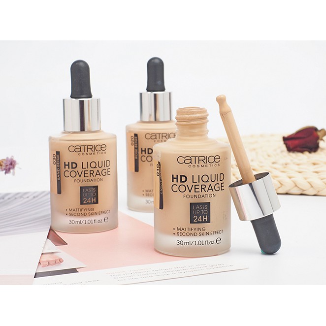 Kem Nền Catrice HD Liquid Coverage Foundation