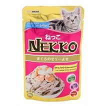 [Mã PET50K giảm Giảm 10% - Tối đa 50K đơn từ 250K] [FREESHIP 99K TOÀN QUỐC] Nekko Topping Tuna &amp; Shrimp 70g