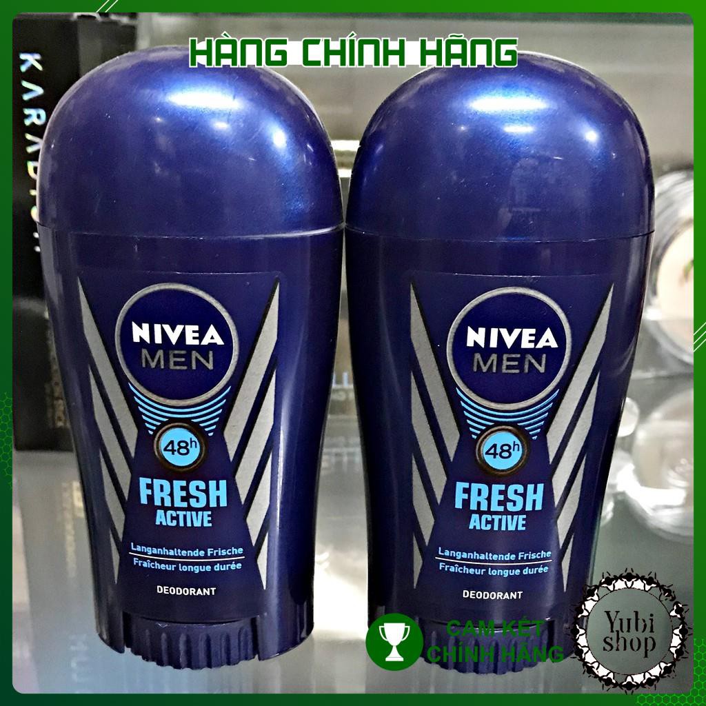 [HÀNG AUTH] SÁP LĂN KHỬ MÙI NIVEA CHO NAM - LĂN KHỬ MÙI NEVEA MEN FRESH ACTIVE DÀNH CHO NAM - ĐỨC - New