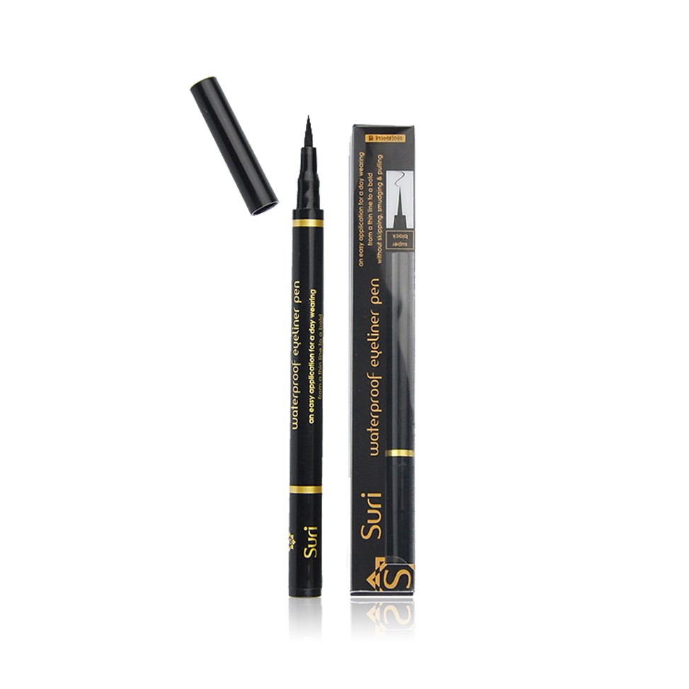 Viết Kẻ Mí Mắt Siêu Mảnh Suri Waterproof Eyeliner Pen