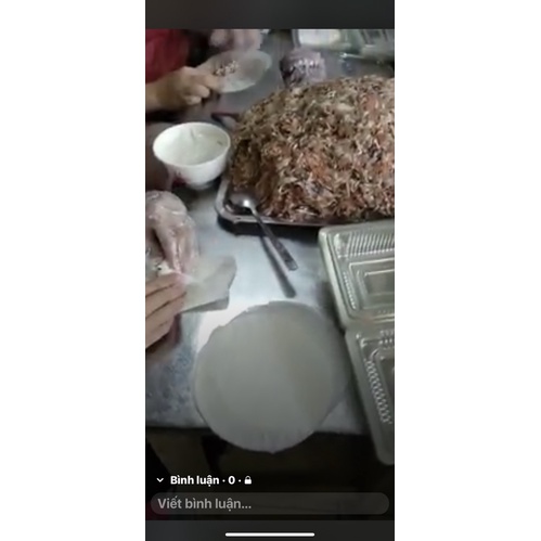 VỎ BÒ BÍA ĐẬU XANH ĐỒNG KHÁNH sz 16 gói 30 lá