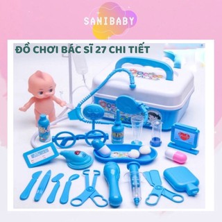 BỘ ĐỒ CHƠI Y TẾ CỦA BÉ 27 CHI TIẾT