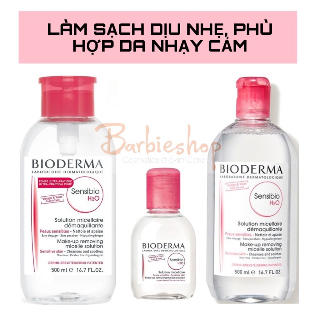 Nước tẩy trang Bioderma ( 100ml - 250ml - 500ml )