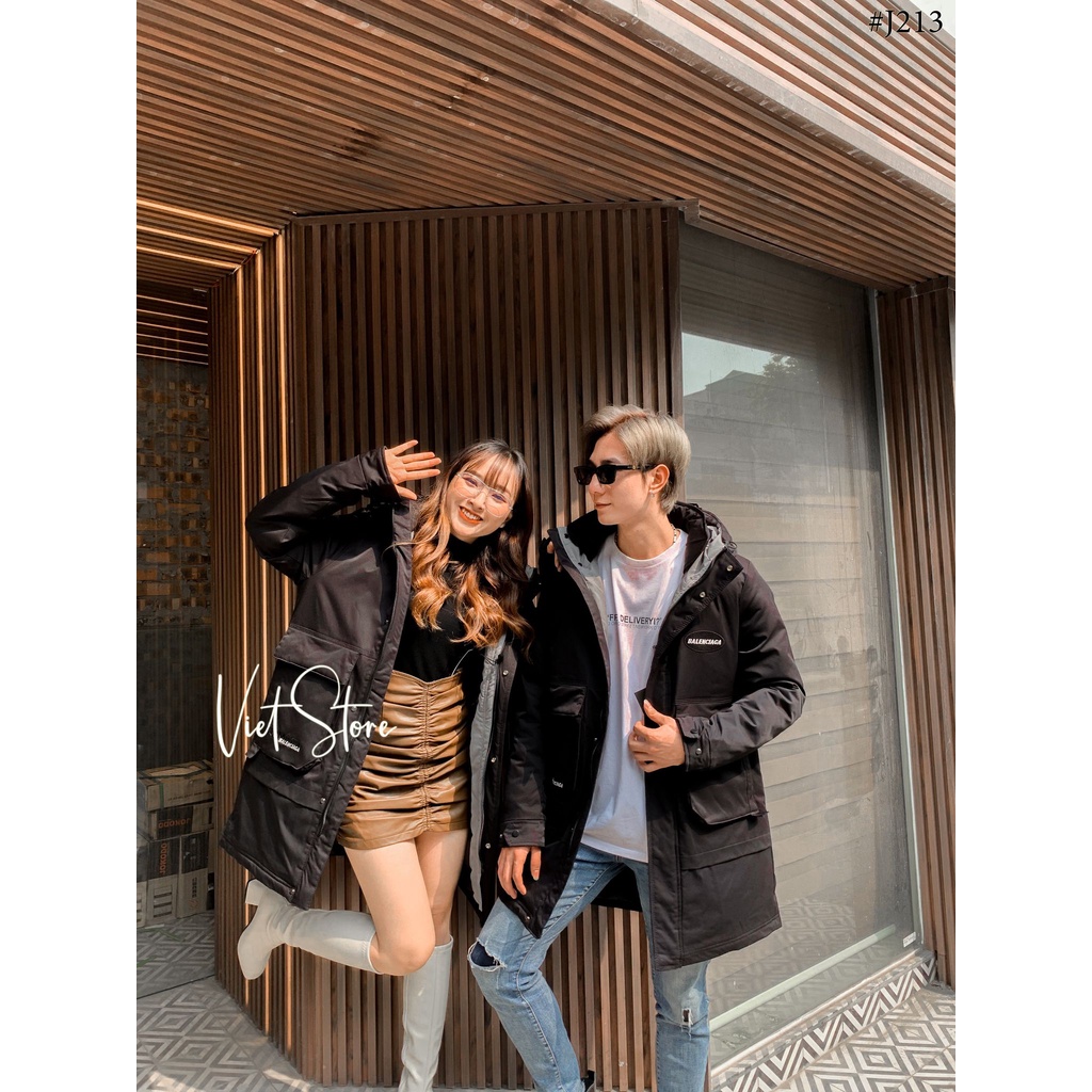 ÁO PHAO NAM NỮ PARKA BALENCIAGA J213 VIET STORE
