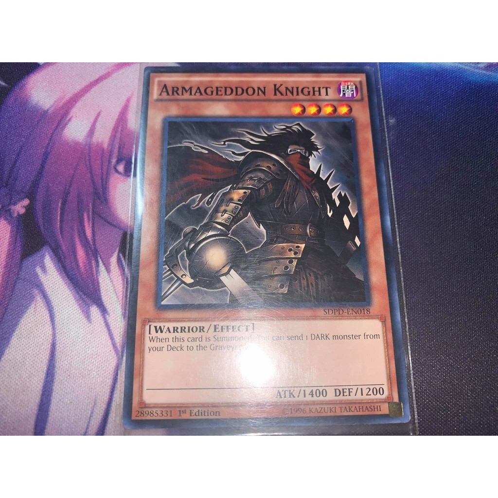 Thẻ Bài Yugioh Armageddon Knight Chính Hãng