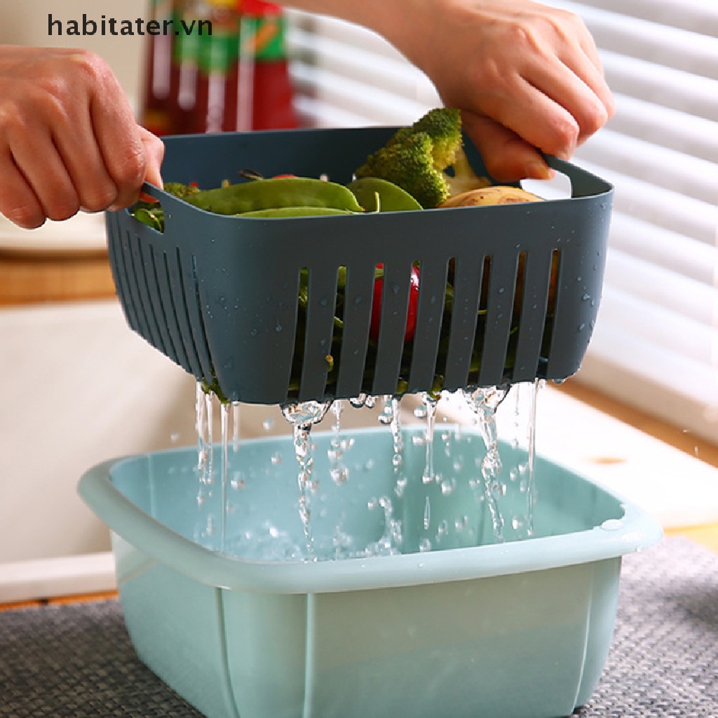 Khay Đựng Thực Phẩm Hai Tầng 3 Trong 1 Có Nắp Đa Năng Dùng Cho Tủ Lạnh