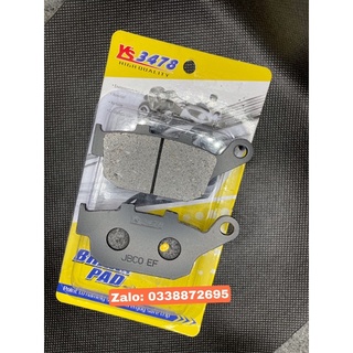 Má phanh bố thắng sau Honda Cb400 92-98 , Cbr250 , Hornet 250 VTR250 VT250 , Cb500F , Cb500X