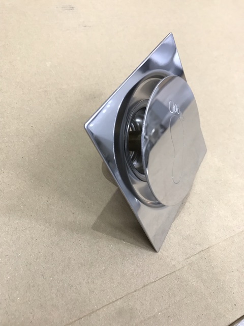 PHỄU THOÁT SÀN ĐẠP CHÂN 10 x 10 CHỐNG HÔI CÔN TRÙNG DÙ LÀ NHỎ NHẤT