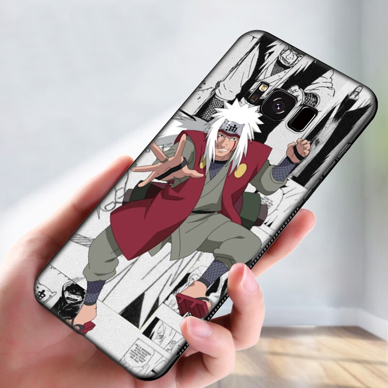 Samsung Galaxy S10 S9 S8 Plus S6 S7 Edge S10+ S9+ S8+ Casing Soft Case 95LU Naruto Jiraiya mobile phone case