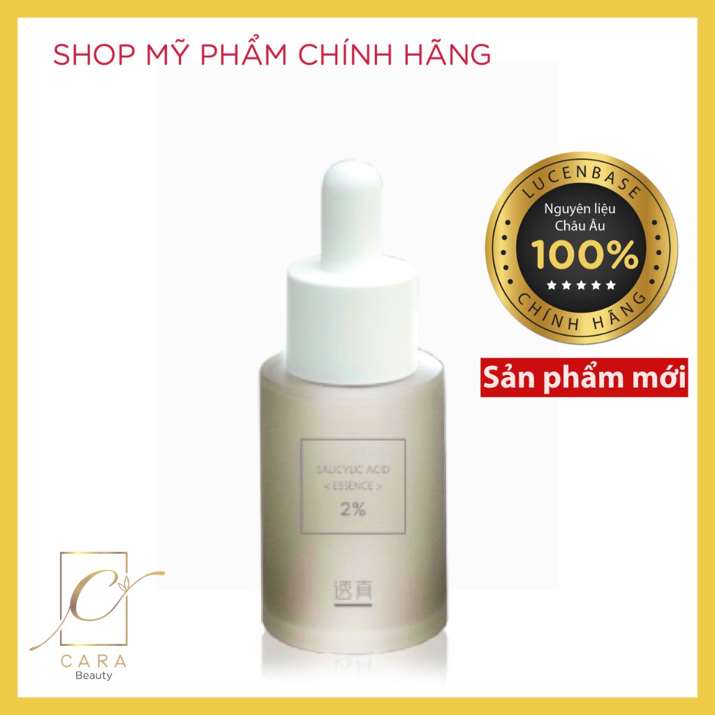 [BHA series] Tinh chất BHA Axit Salicylic giảm mụn ẩn, mụn đầu đen Lucenbase