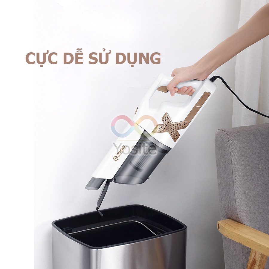 Máy hút bụi Yangzi XC77 vô cùng tiện lợi và lực hút cực khỏe bảo hành 12 tháng