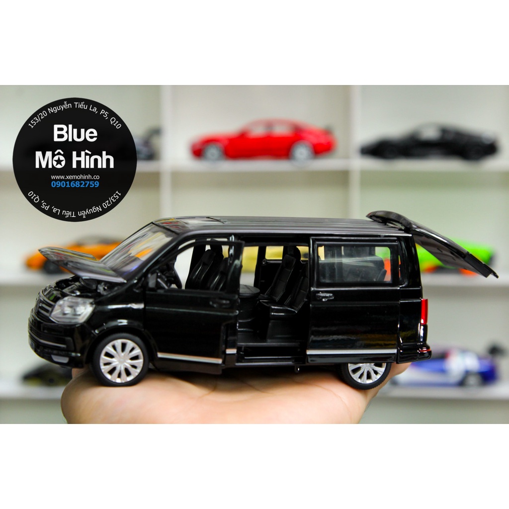 Blue mô hình | Xe mô hình xe khách Volkswagen Transporter 1:32