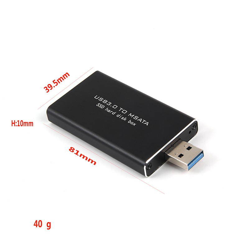 Hộp Chuyển Đổi Ổ Cứng Usb 3.0 Sang Msata Ssd Ốp