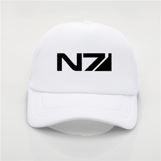 Mũ Mass Effect N7 Nam Hệ Thống Liên Minh Quốc Huy Quân Sự Trò Chơi Mũ Bóng Chày