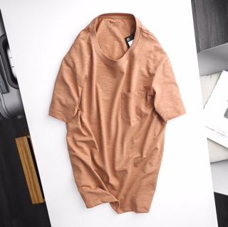 Áo phông massimo Dutti vải xước