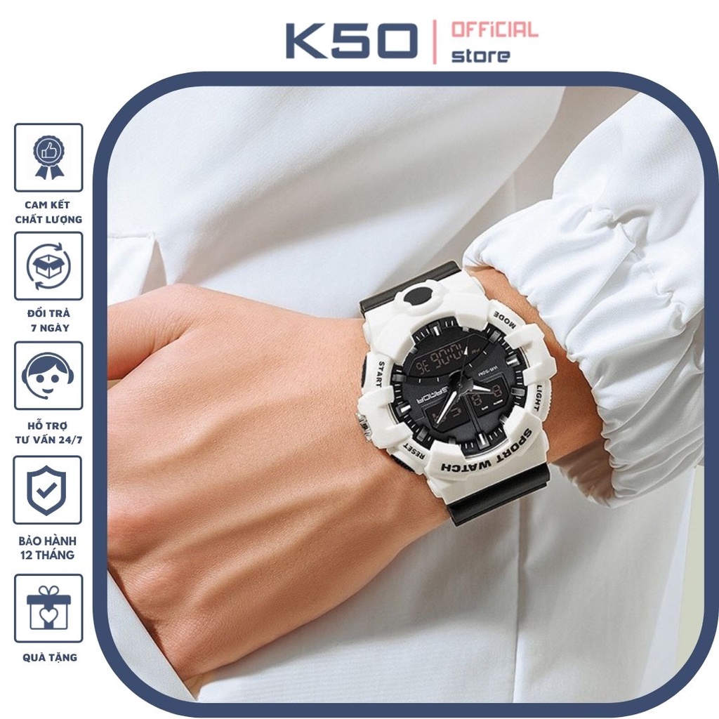 Đồng hồ nam SANDA 3130 thể thao kim điện tử