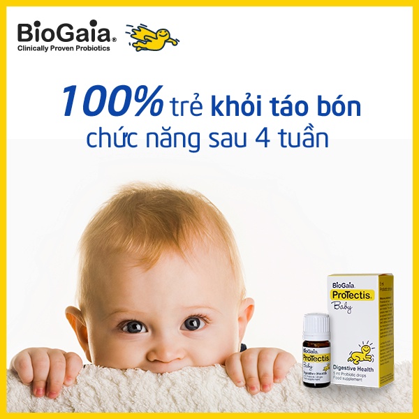 Men tiêu hóa trẻ em BioGaia Protectis, bổ sung cải thiện hệ vi sinh đường ruột bé Thụy Điển,Pháp 5ml-Trung Đông Pharmacy