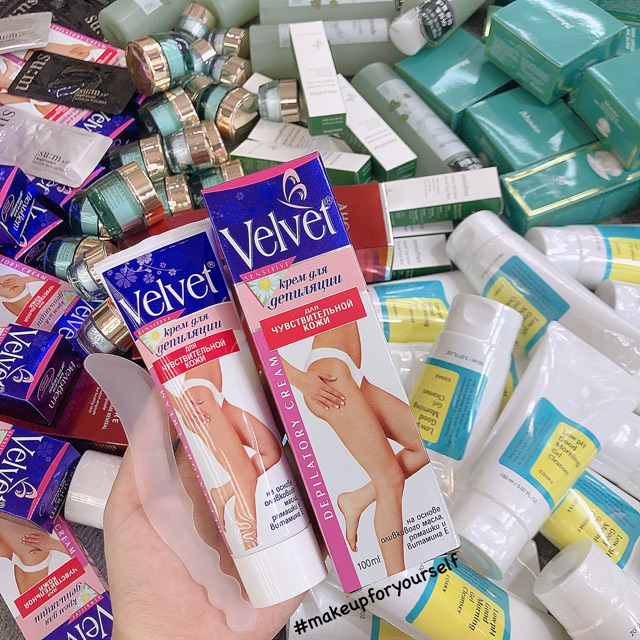 Kem tẩy lông Velvet Nga