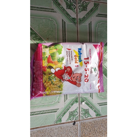 Phân Dưỡng Nụ Hoa Mai - NPK 15-5-20 Con Gấu - 1 Kg