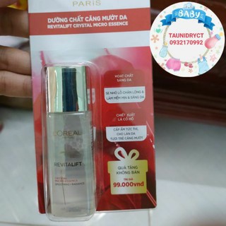 Dưỡng Chất Căng Mướt Da L'Oreal Paris Crystal Micro Essence (dưỡng da) 22ml