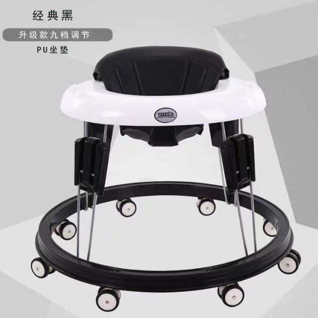 XE TRÒN TẬP ĐI CHO BÉ - XE TẬP ĐI CHO BÉ- MONMYKIS - CÓ KHAY ĂN DẶM - 5 CHẾ ĐỘ ĐIỀU CHỈNH