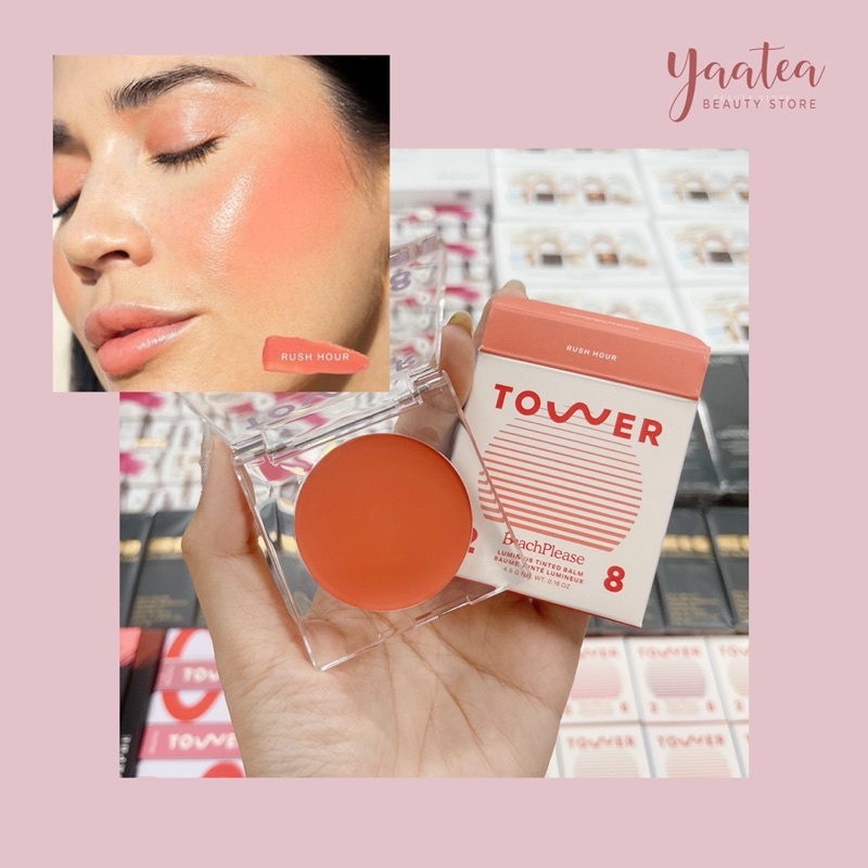 Má hồng kem Tower 28 Luminous Tinted Balm 4.5g