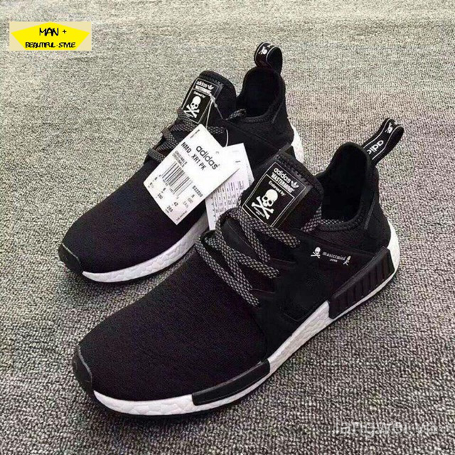 (FULL BOX) GIÀY THỂ THAO NMD XR1 MASTERMIND đen wU7F