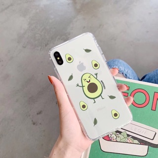 Ốp bơ trái cây cute cho iPhone 6, 6s, 7, 8, 6 plus, 6s plus, 7 plus, 8 plus, X, Xs, Xs Max, dễ thương, đáng yêu, kute