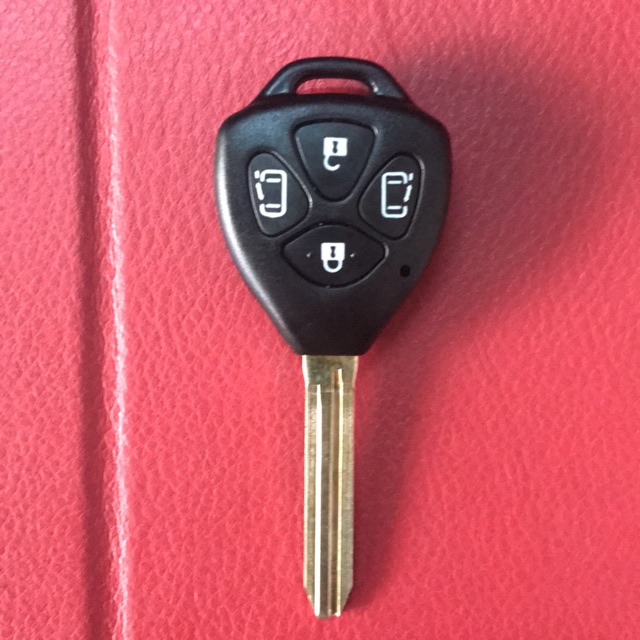Vỏ chìa khoá xe TOYOTA CAMRY 4 nút(chìa khoá cắt răng 2 bên)