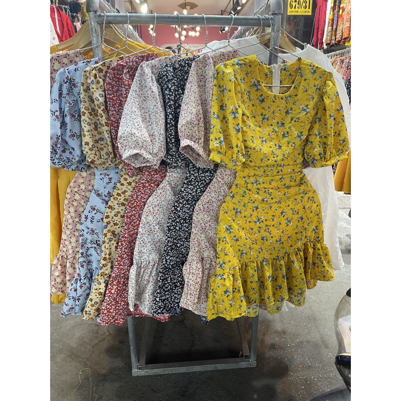 [Mã WAMT1505 giảm 10K đơn 0K] Váy hoa đuôi cá kèm video thật | BigBuy360 - bigbuy360.vn