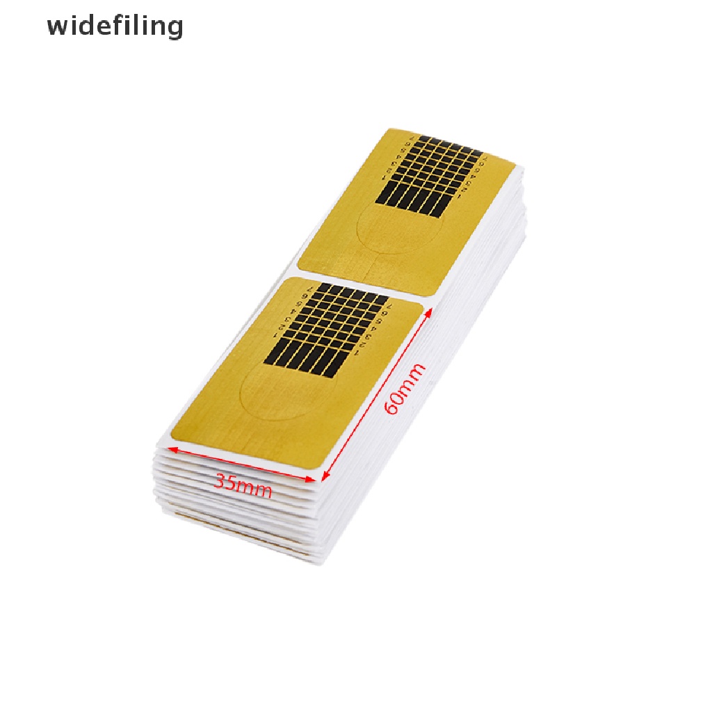 Set 100 miếng dán hỗ trợ nối dài móng tay tiện dụng<br>