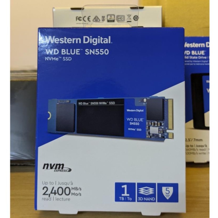 [Mã 255ELSALE giảm 7% đơn 300K] Ổ Cứng SSD 1TB WD Blue SN550 NVMe M.2 PCIe 3D-NAND Gen3 x4 2280 (WDS100T2B0C) | BigBuy360 - bigbuy360.vn