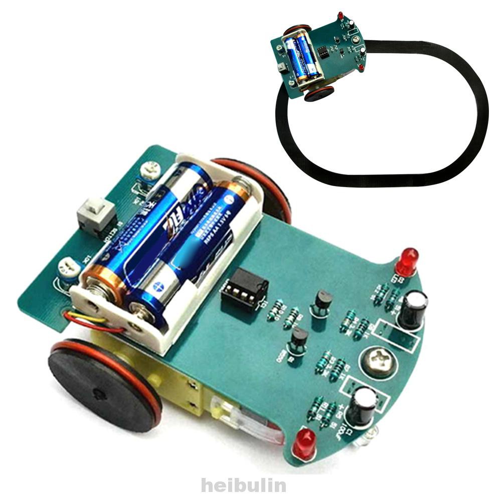 Toy Car Tracking Kids School Competition Motor Education Electronics Line Following Soldering Project