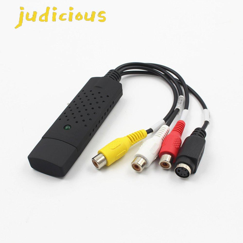 Bộ Chuyển Đổi Usb 2.0 Easy Cap Video Tv Dvd Vhs Dvr Hỗ Trợ Win8 Win10 | BigBuy360 - bigbuy360.vn