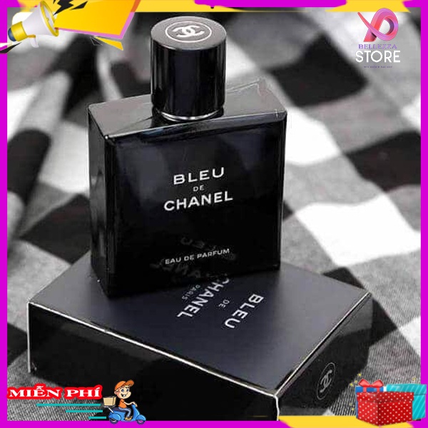 [VouCher 50k] Nước Hoa Bleu De Chanel Nam tính, lịch lãm, lôi cuốn 100ml