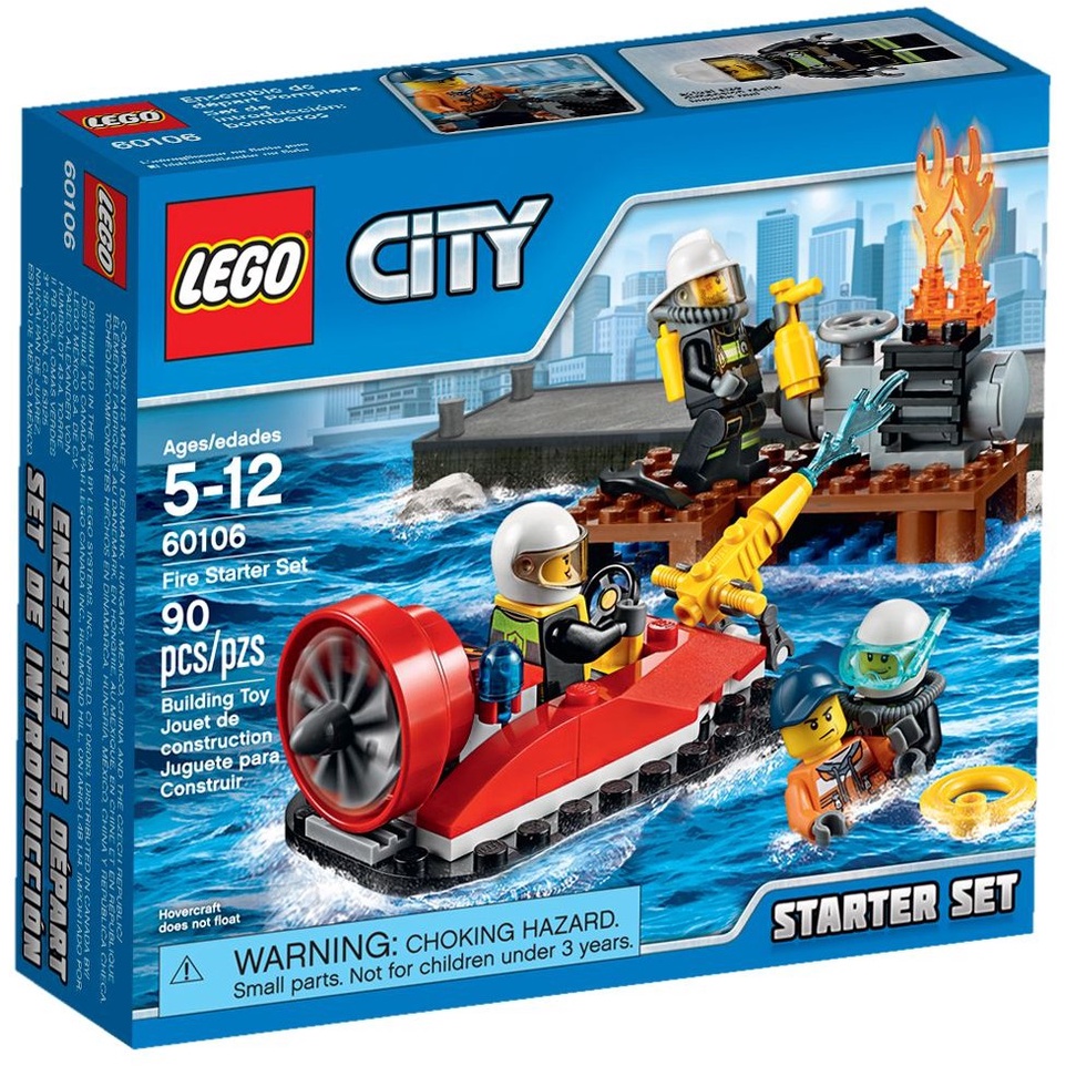 LEGO 60106 City - Bộ Cứu Hỏa Khởi Đầu