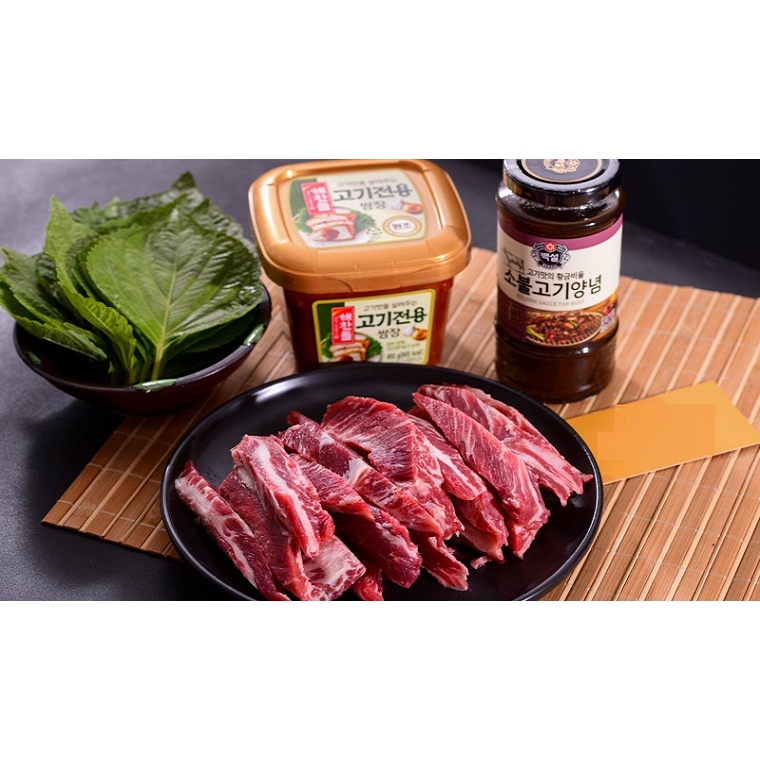 Sốt ướp thịt nướng Hàn quốc Beksul Bulgogi heo và bò 290g - Hansik Kitchen