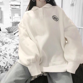 Áo nỉ polo ulzzang