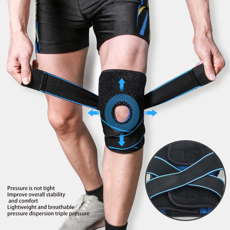 QQ 1 Đai Nén Co Giãn Hỗ Trợ Đầu Gối Giảm Đau Khớp