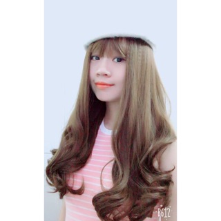 Tóc giả Xoăn đuôi 50cm - Video& hình thật tự chụp