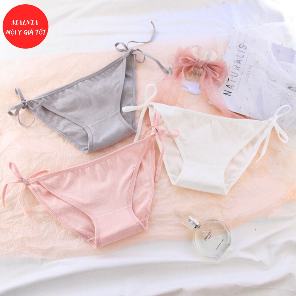  Quần Lót Cotton Cột Dây Màu Hồng Dễ Thương Sexy Mainia Shop | BigBuy360 - bigbuy360.vn
