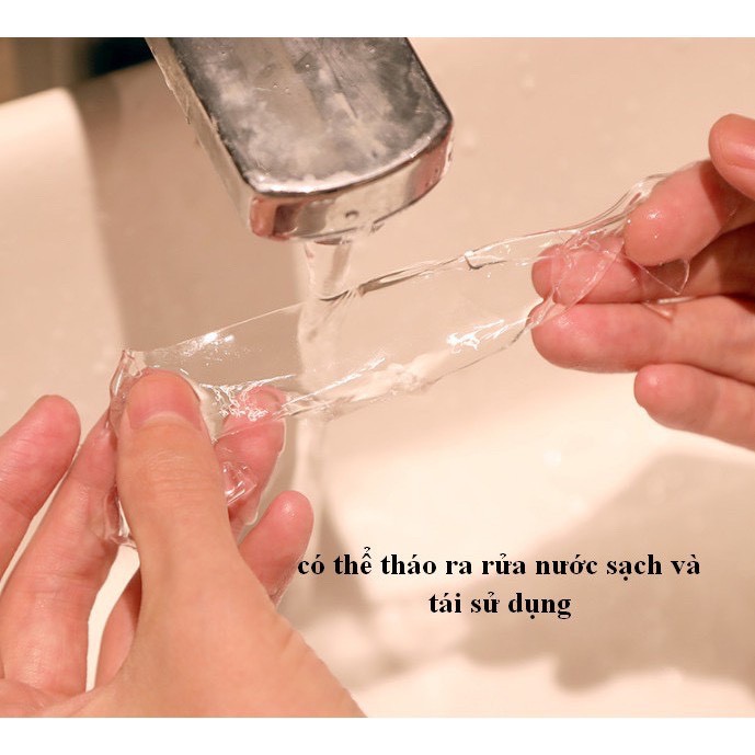 Băng keo dính 2 mặt đa năng - sử dụng nhiều lần