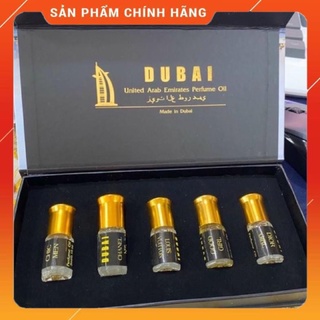 Set 5 chai tinh dầu nước hoa dubai
