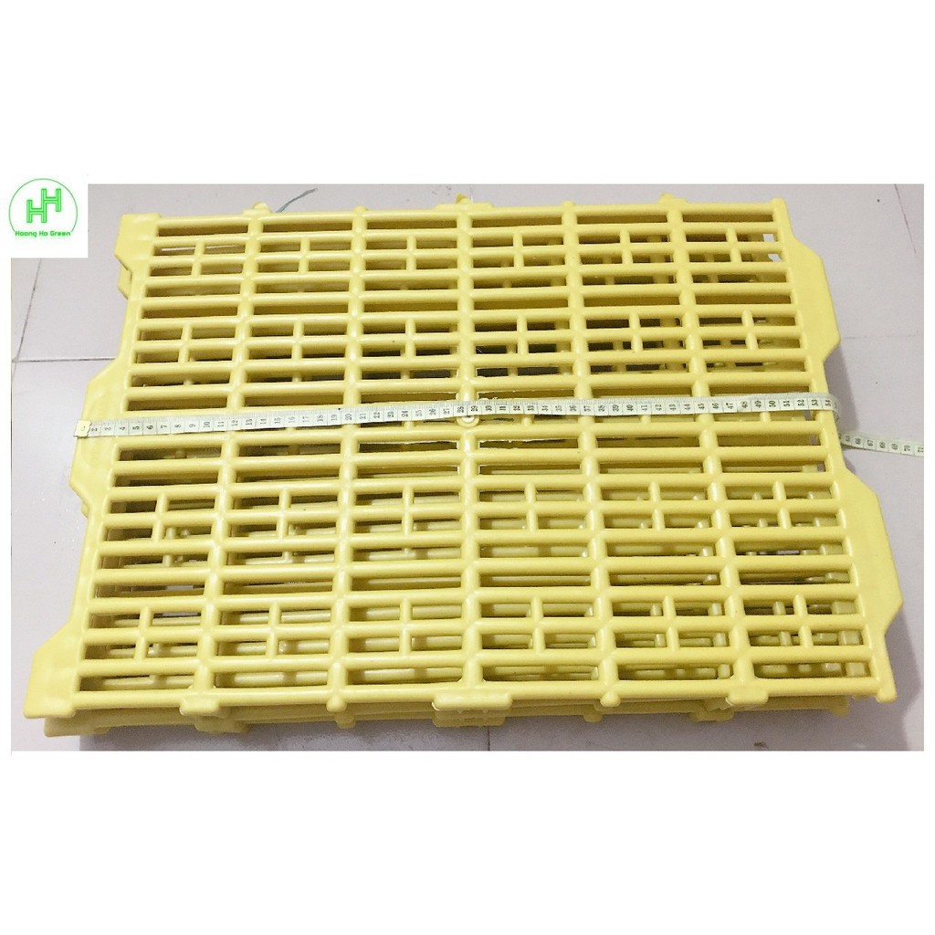 5 Tấm Nhựa Lót Sàn Chuồng Chó, Chuồng Heo, Mèo... KT 40×55x3.5cm Có Thể Ghép Vào Nhau, Nhiều Màu