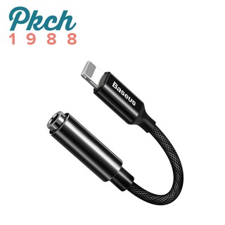 Jack chuyển tai nghe BASEUS từ cổng LIGHTNING sang tai chân 3.5mm có hỗ trợ đàm thoại cho iPhone/iPad - BASEUS L3.5
