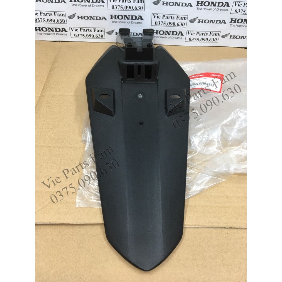 DÈ CHẮN BÙN SAU ĐUÔI BIỂN SỐ WINER ĐỜI ĐẦU, WINNER V1, WINNER X, GTR INDO SỬ DỤNG CHUNG, HÀNG CHÍNH HÃNG HONDA MỚI 100%