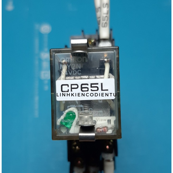 Rơ le trung gian Omron MY2N, MY4N 24V, 8 chân, 14 chân - Hàng tháo tủ Japan