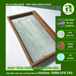 Khay tách phân cá (40cm x 25cm), Khay lọc phân cá