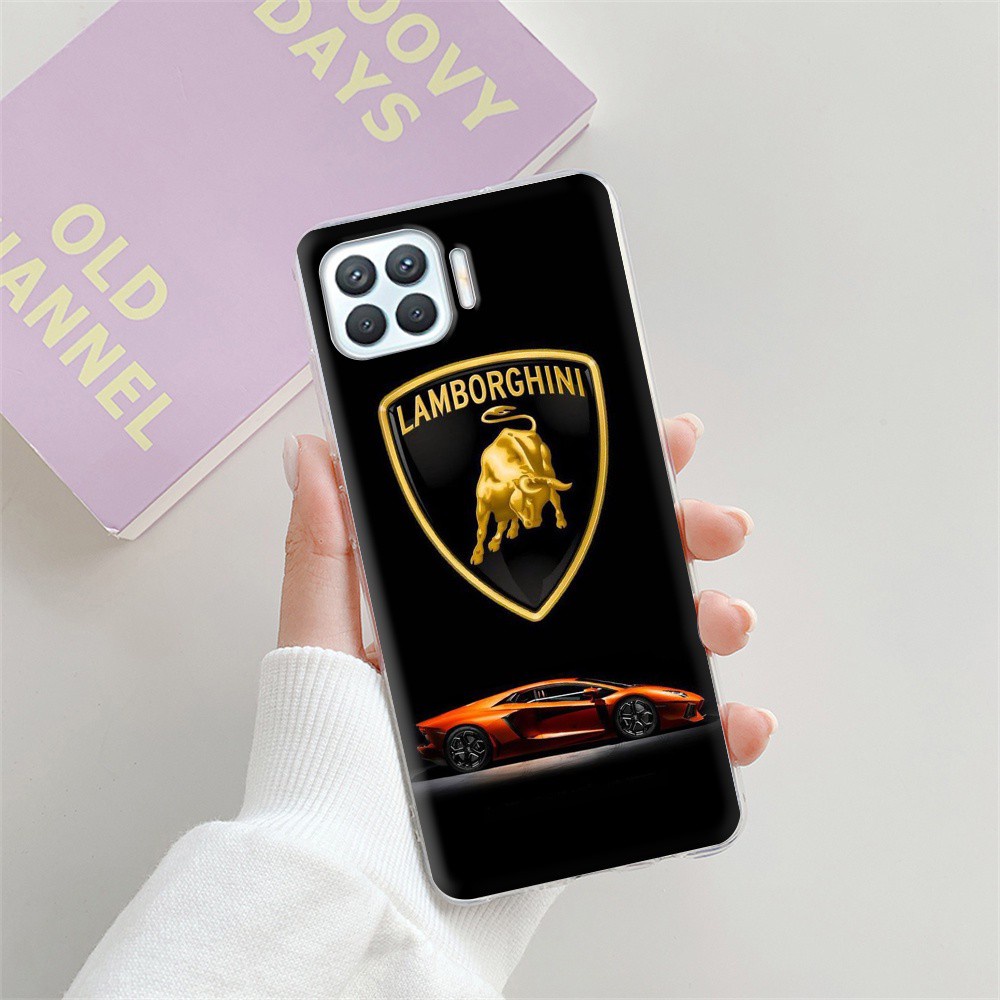 Ốp Điện Thoại Tpu Mềm Chống Rơi In Logo Lamborghini Cho Oppo A1K A3S A5 2018 A12E A5S A7 2018 A12 A5 2020 A9 2020 A8 A31 2020