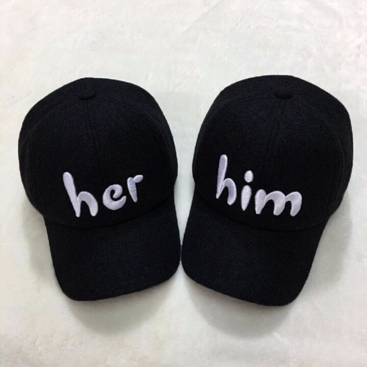 MŨ NÓN ĐÔI HIM HER SIÊU CHẤT  Vip